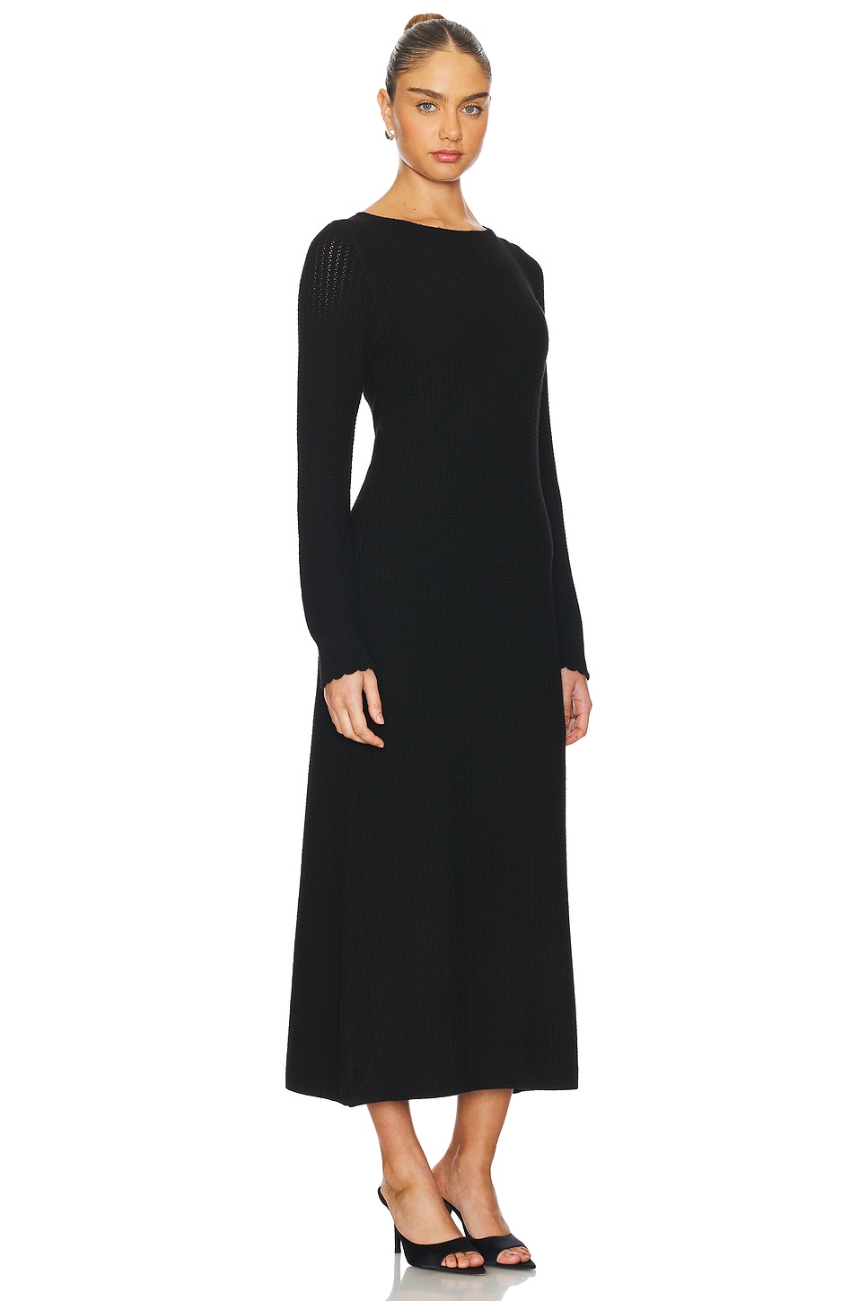 525 Scarlett Ballet Neck Midi Dress thumbnail