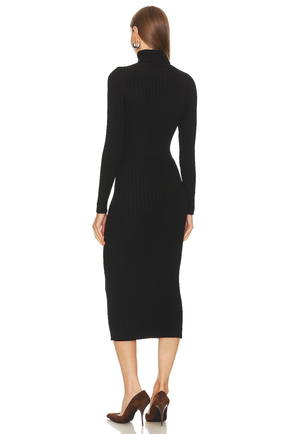 Kylie Rib Midi Dress