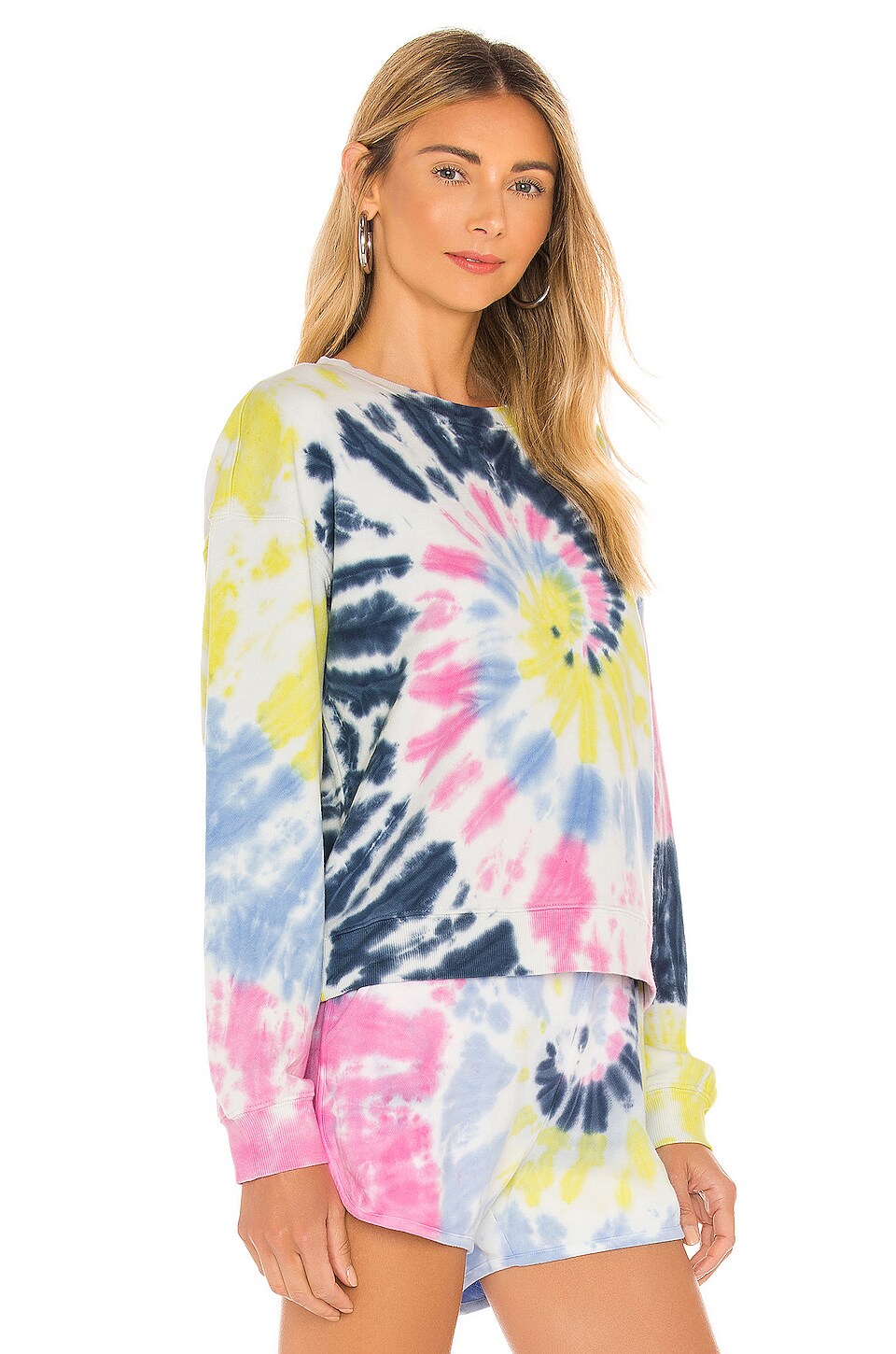 summer fridays tie dye sweatshirt