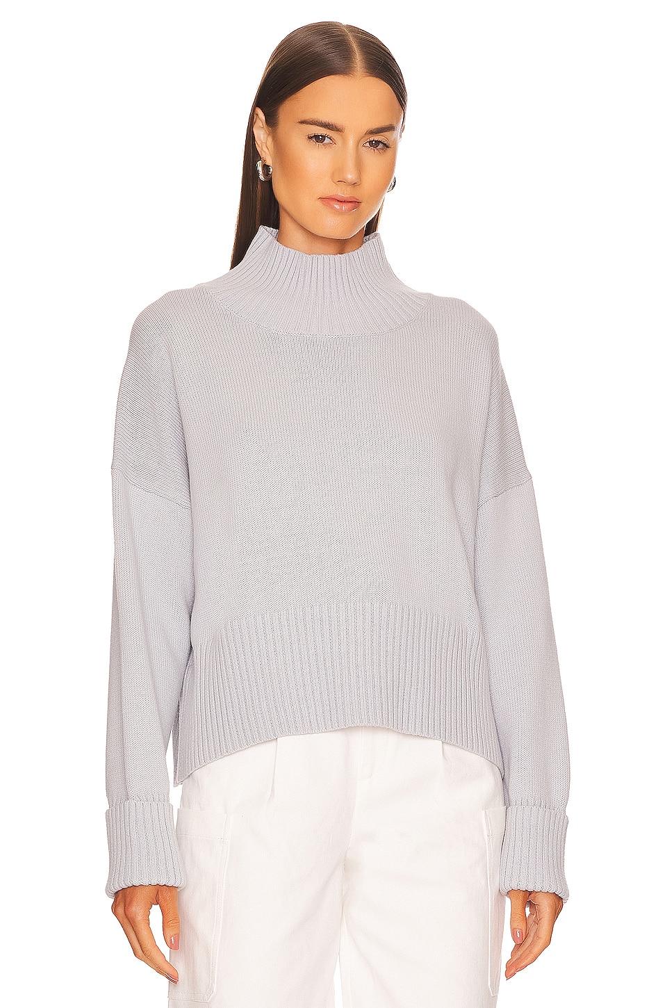 525 Blair Turtleneck Sweater in Iceberg | REVOLVE