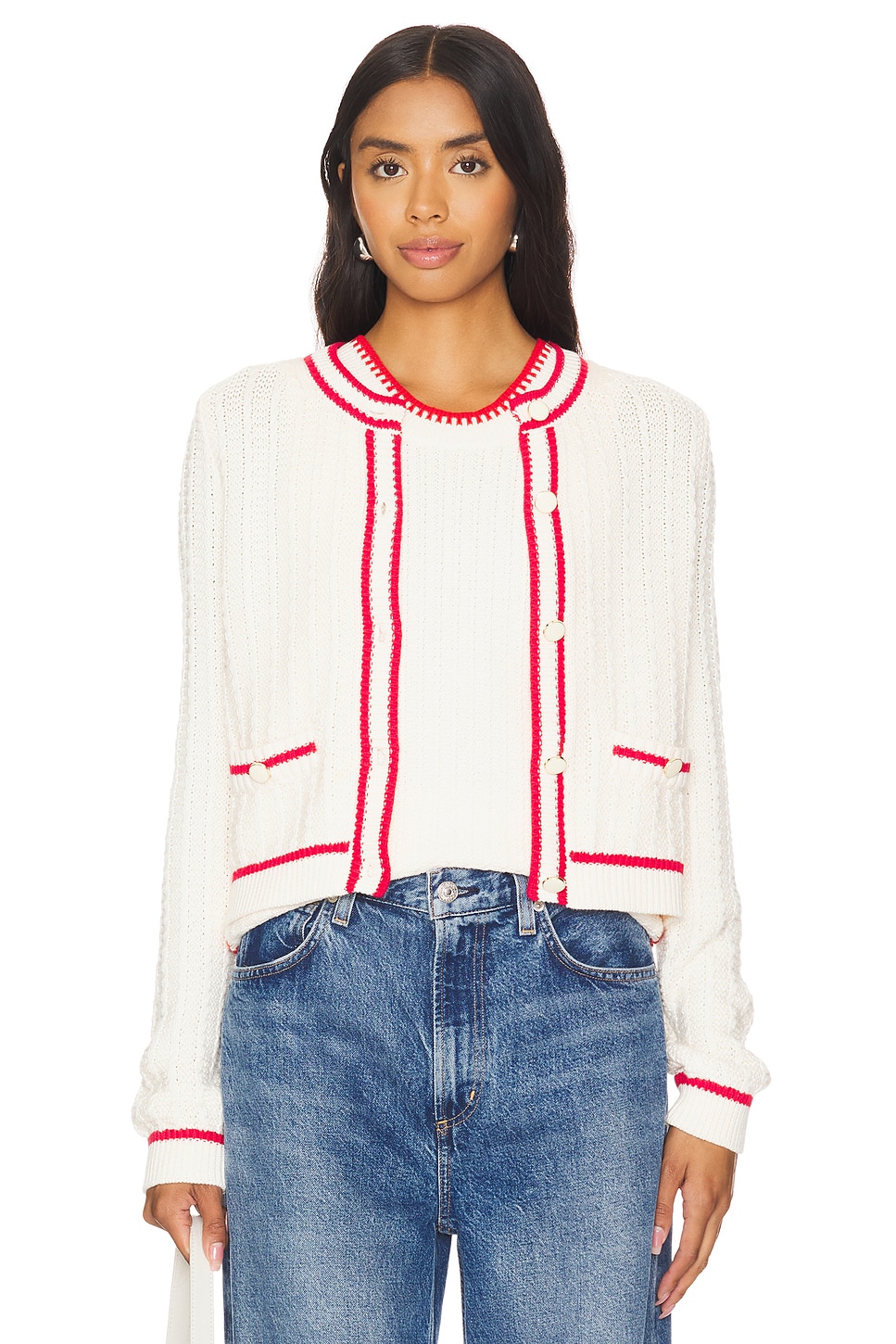 Laurel Crew Neck Trophy Cardi