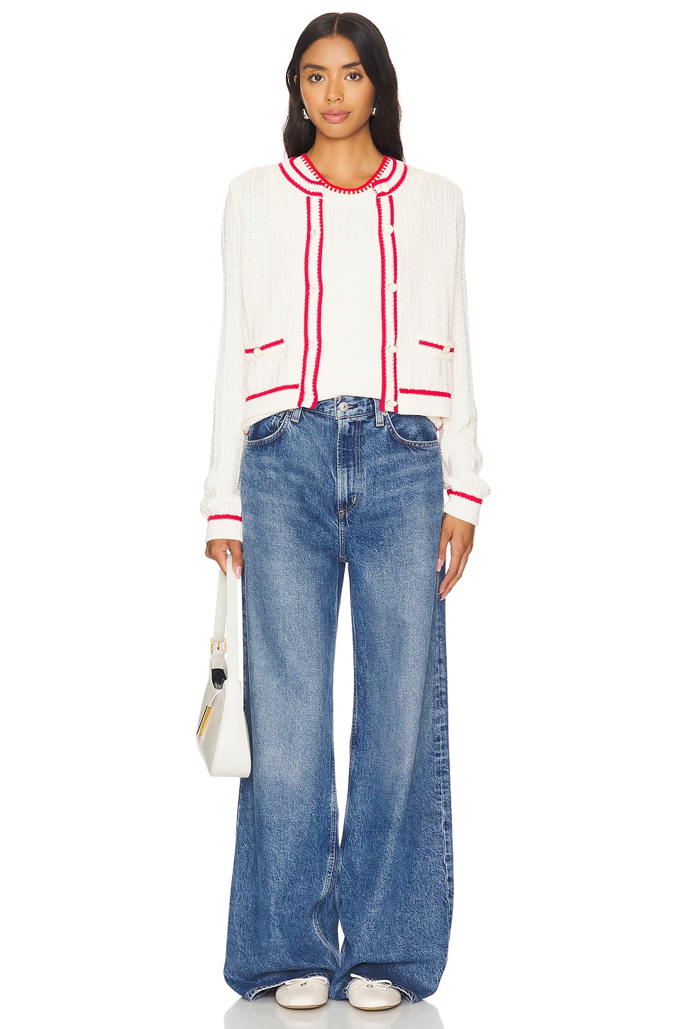 Laurel Crew Neck Trophy Cardi