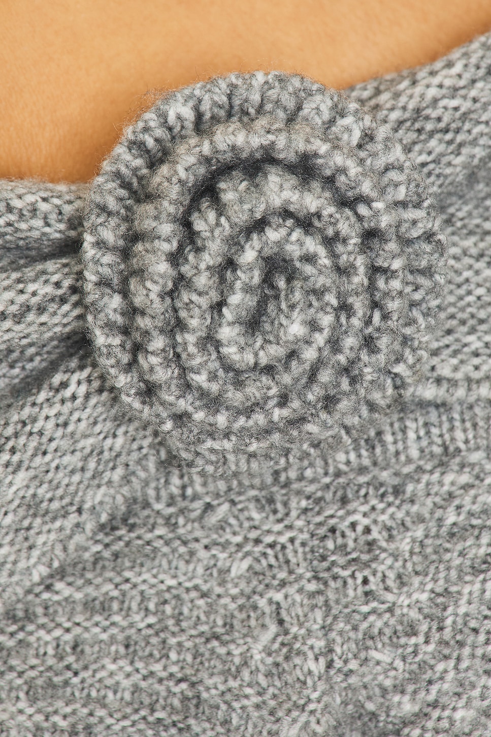 Elizabeth Rosettes Off The Shoulder Pullover - Thumbnail 5