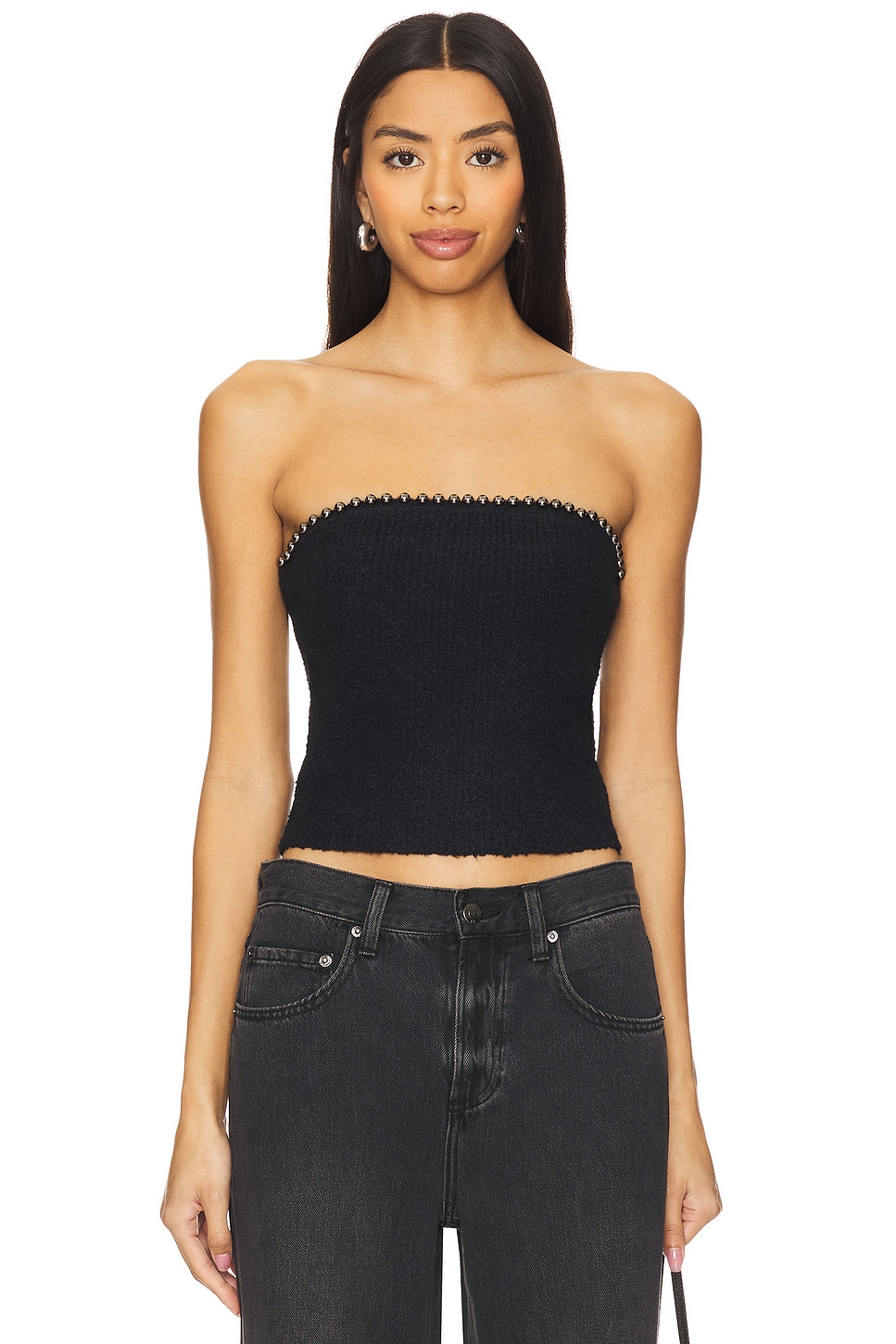 Mila Pearl Tube Top
