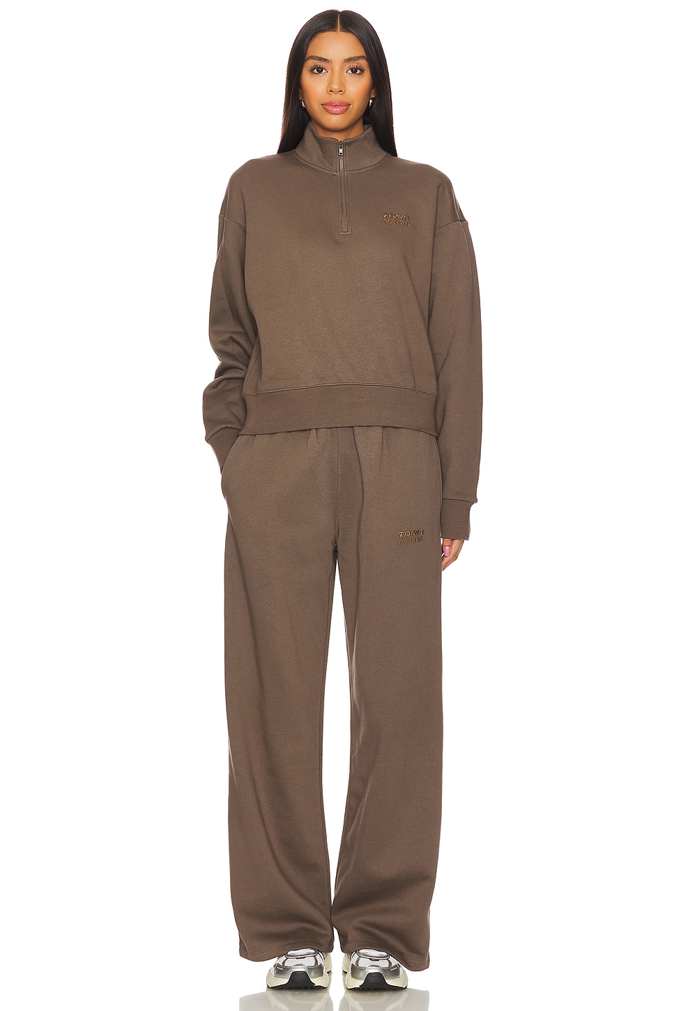 Organic Fitted Half Zip - Thumbnail 4