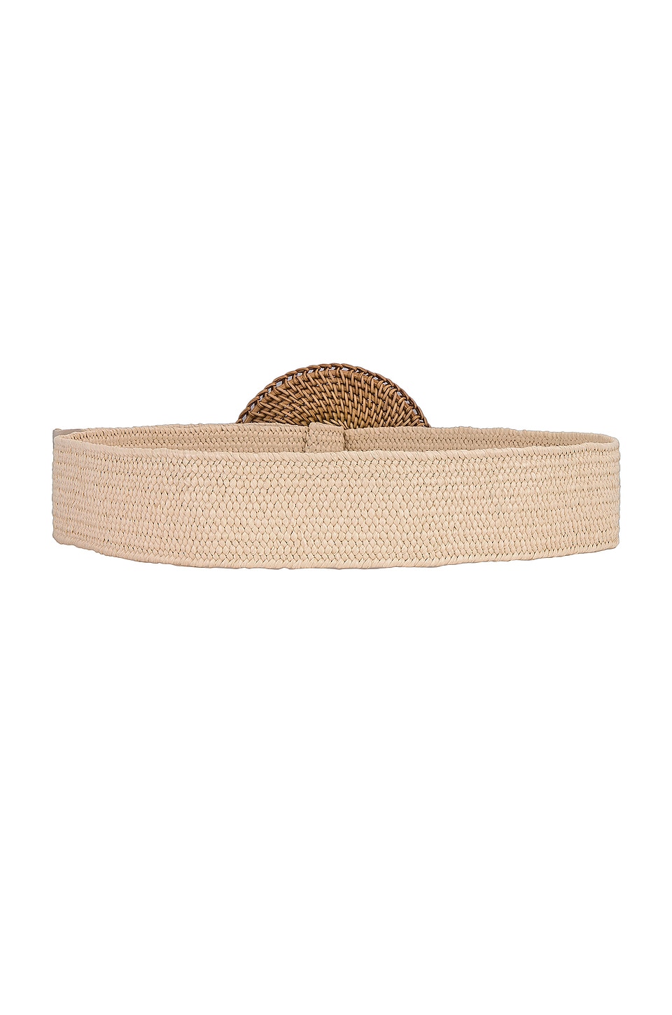 Woven Belt in Ivory - thumbnail 3