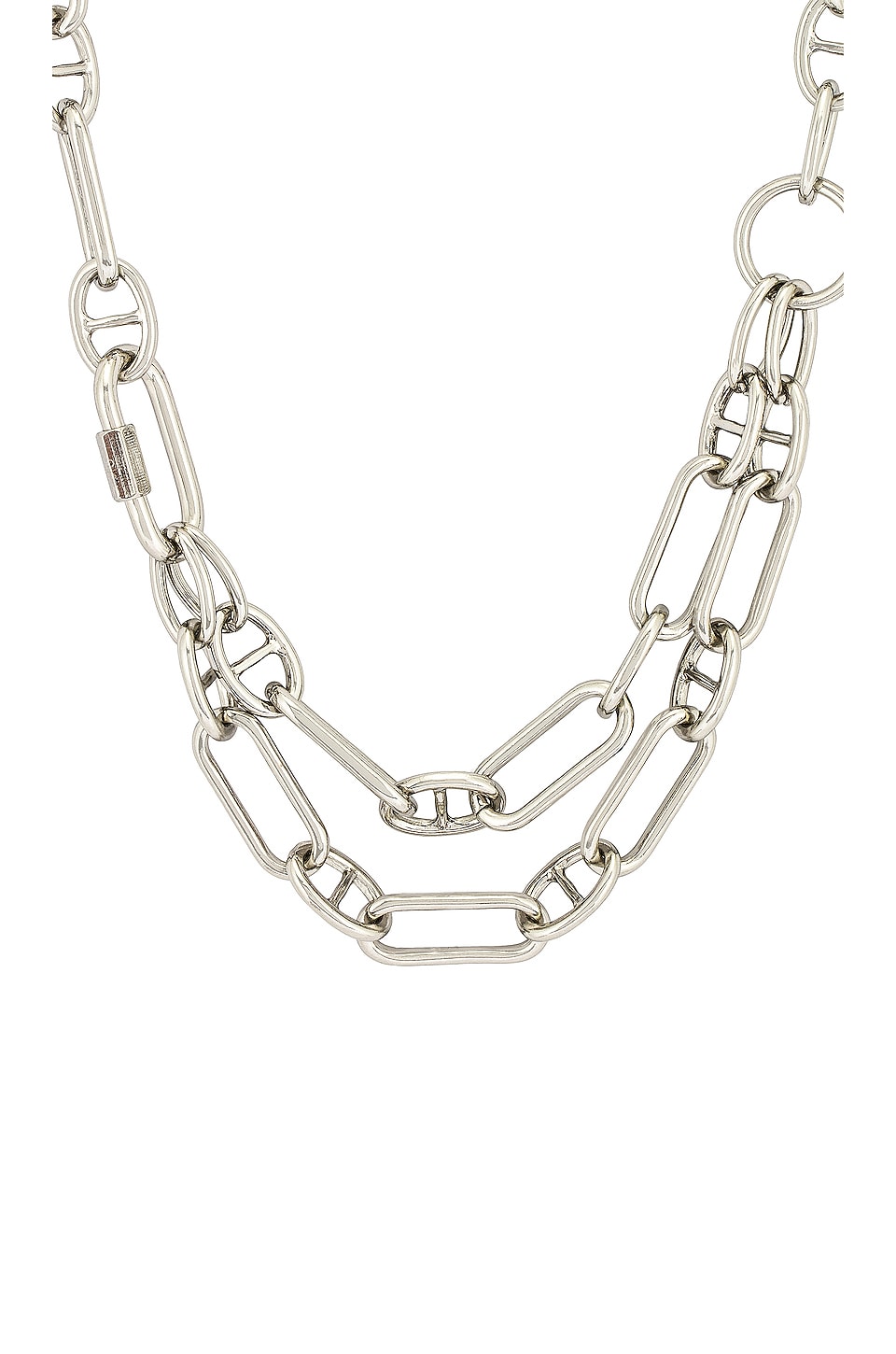 8 Other Reasons Ledger Necklace in Silver