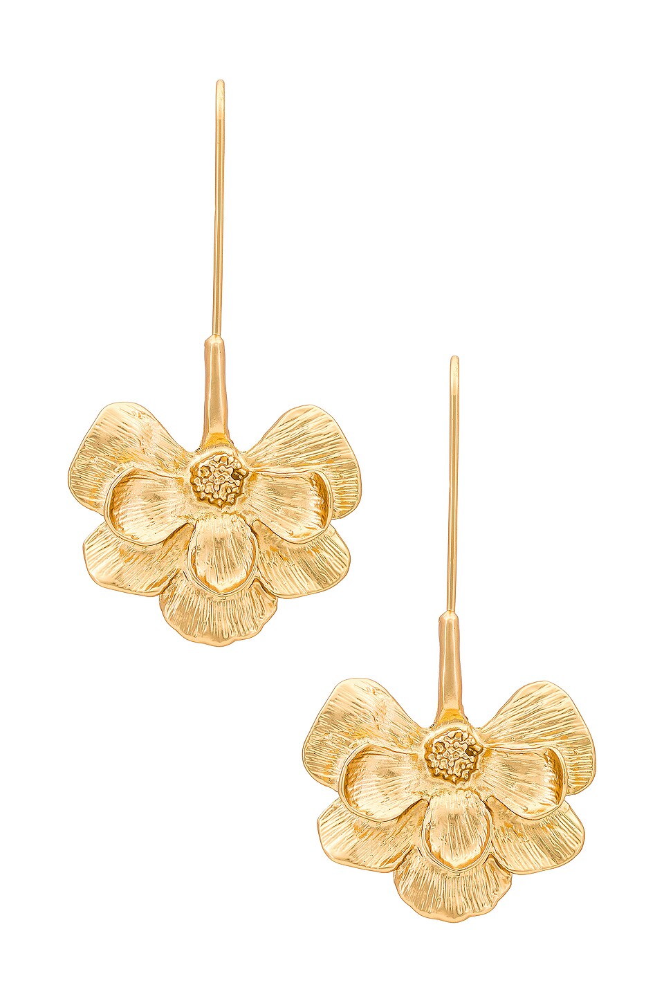 Flutter Gold Earrings