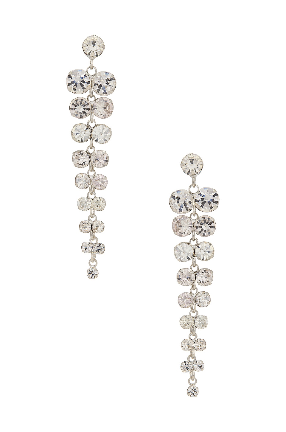 Image 1 of Off the Vine Earrings in Silver