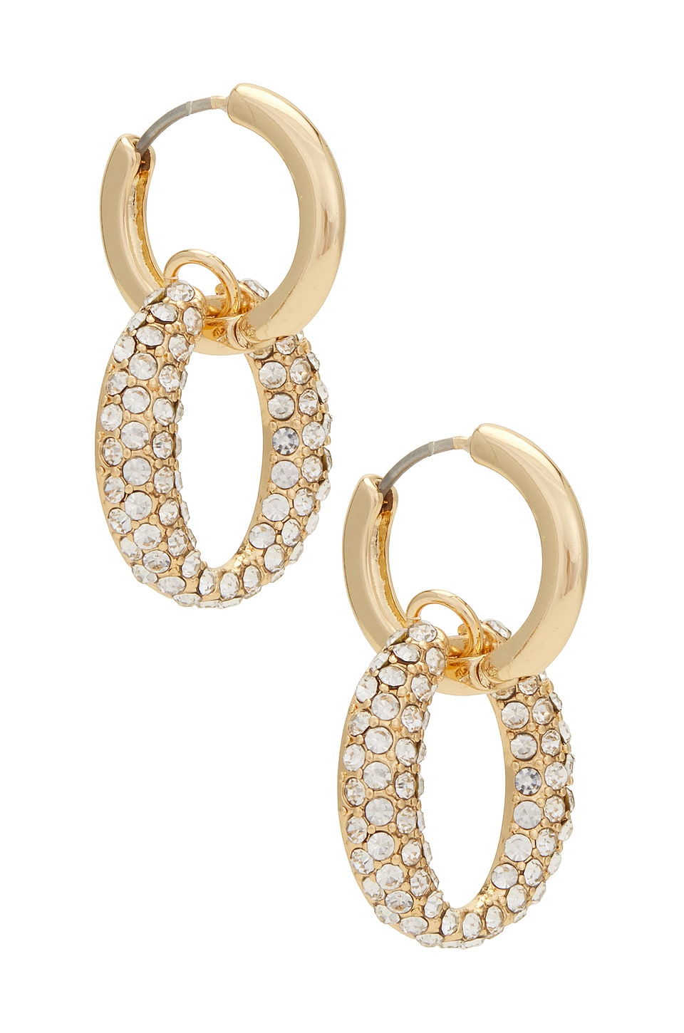Image 1 of Infinity Earrings in Gold