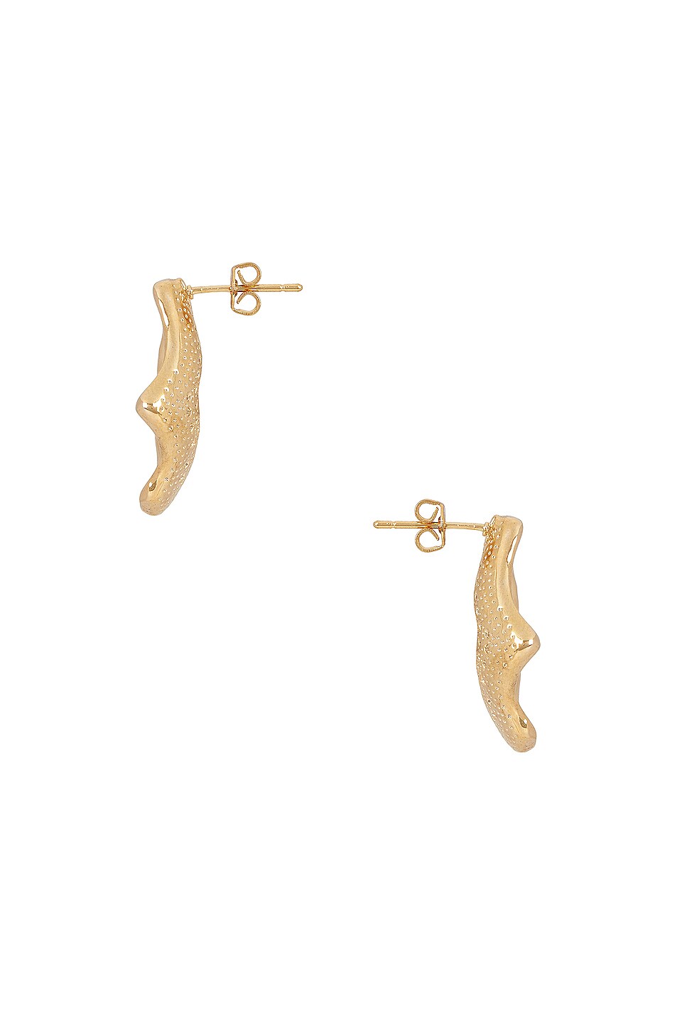 8 Other Reasons Abstract Earrings in Gold