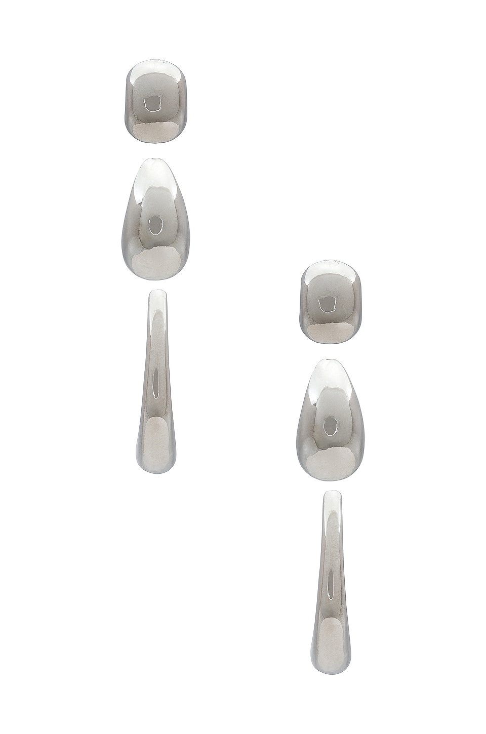 Teardrop Hoop Set