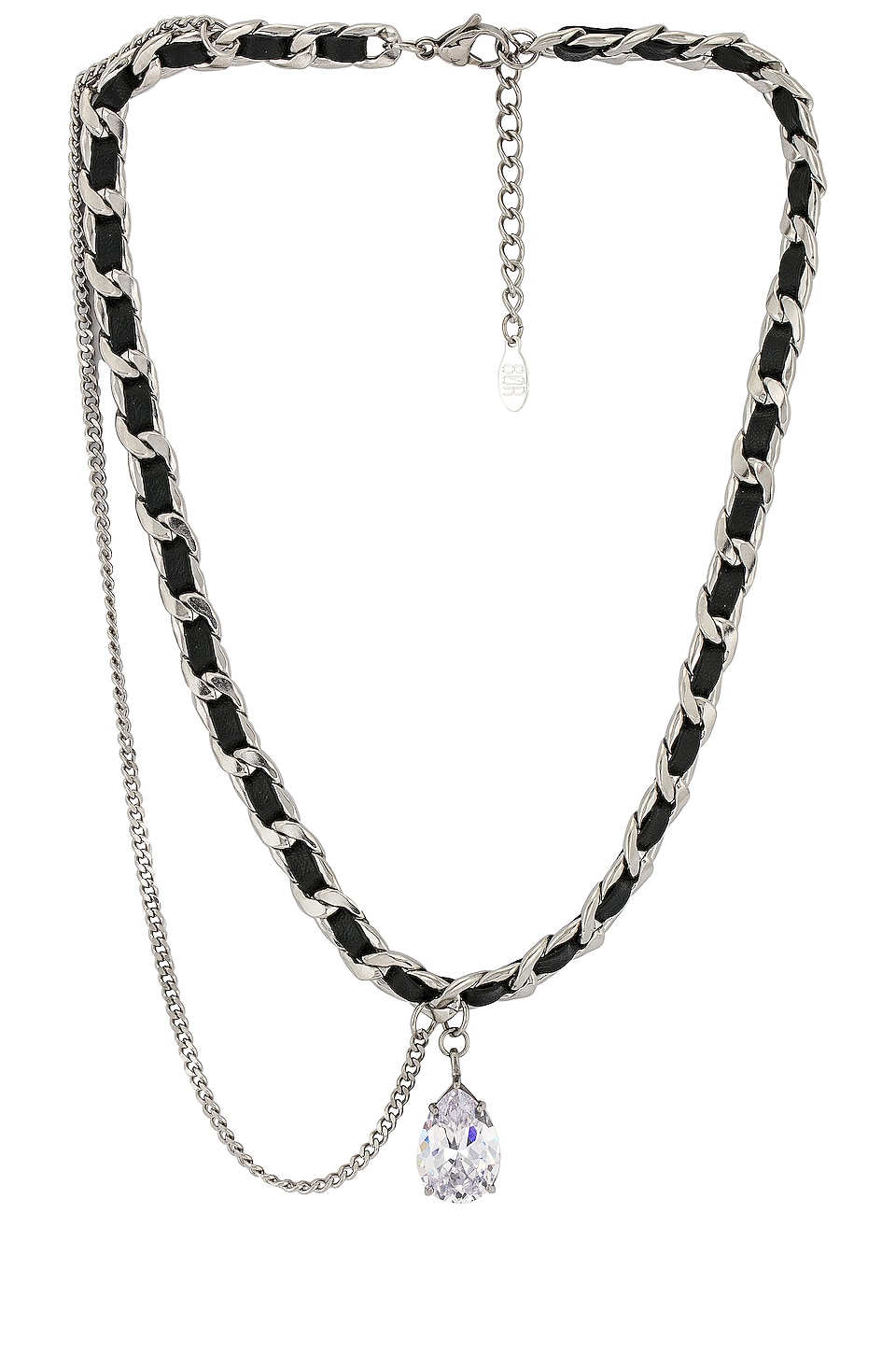 Double Chain Pendant Necklace