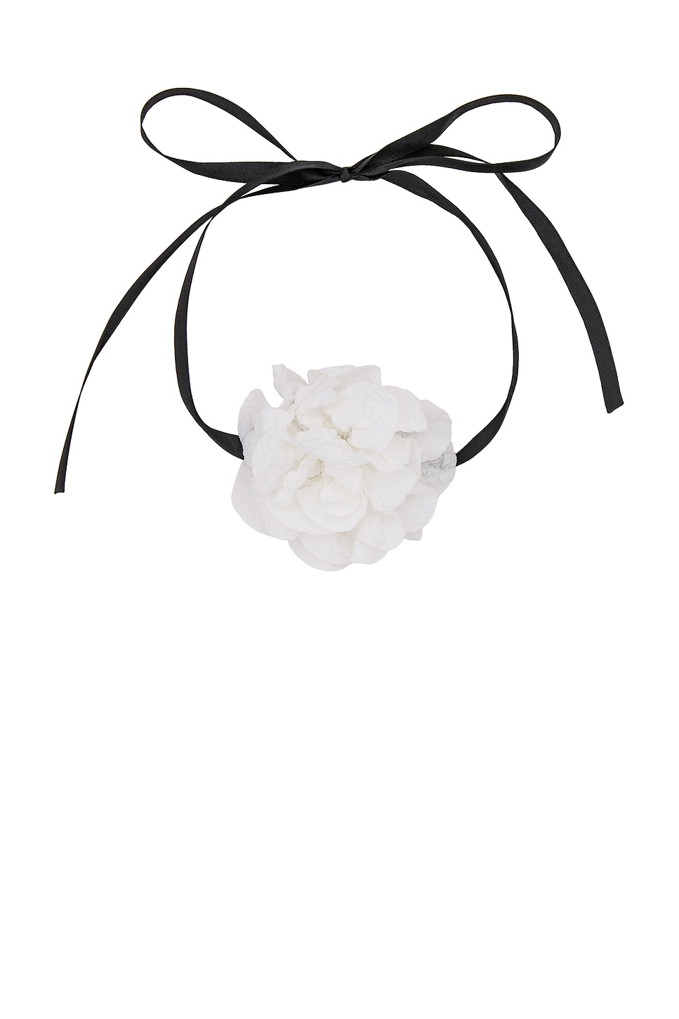 8 Other Reasons Flower Choker in White