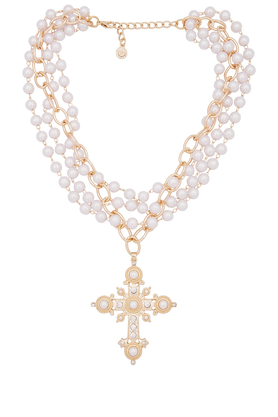 【DEARMINE】Cross Pearl Necklace 0DF430B2-0113-4C8F-94FE-