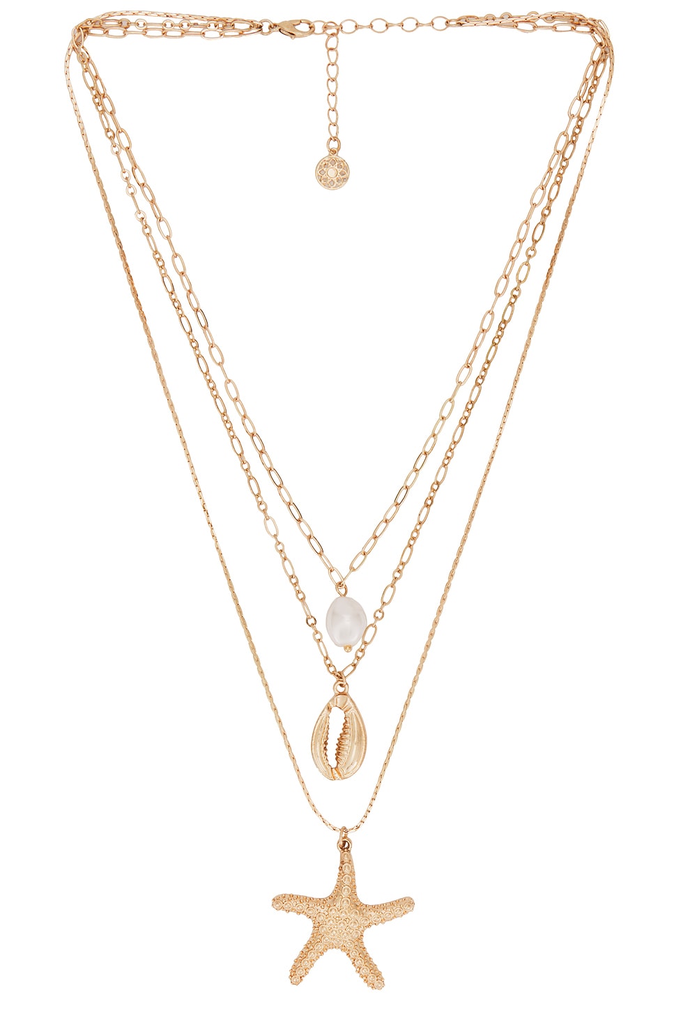 Cove Layered Charm Necklace