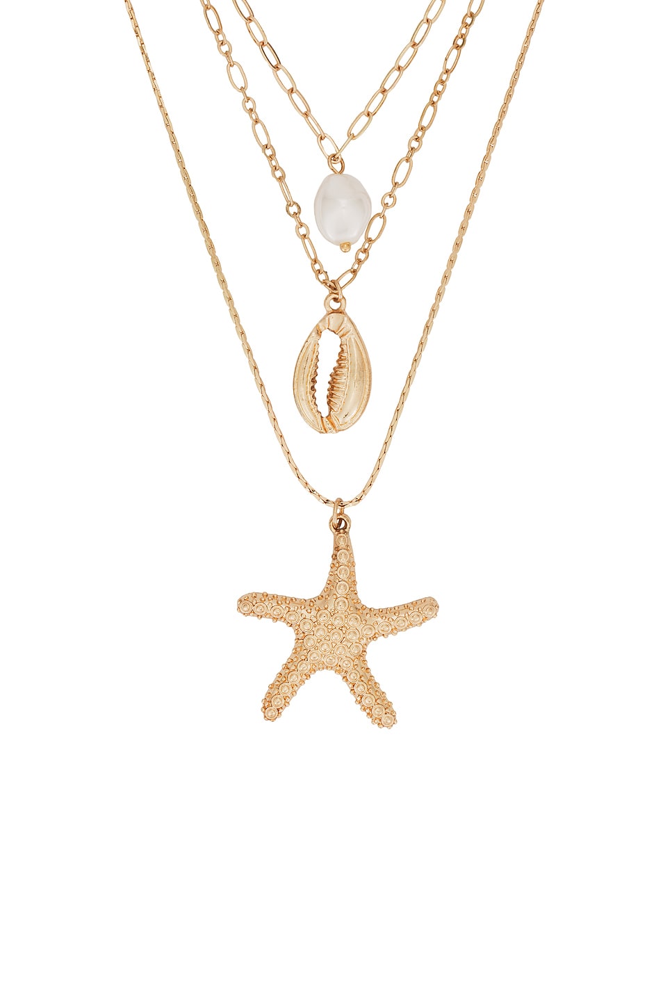 Cove Layered Charm Necklace