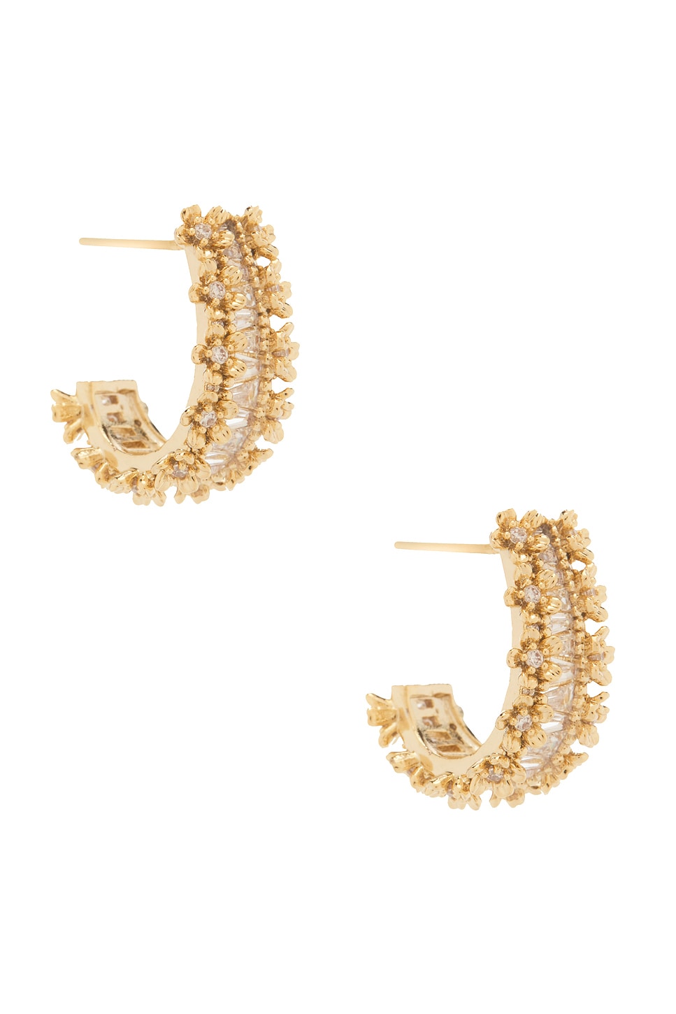 Static Hoop Earrings