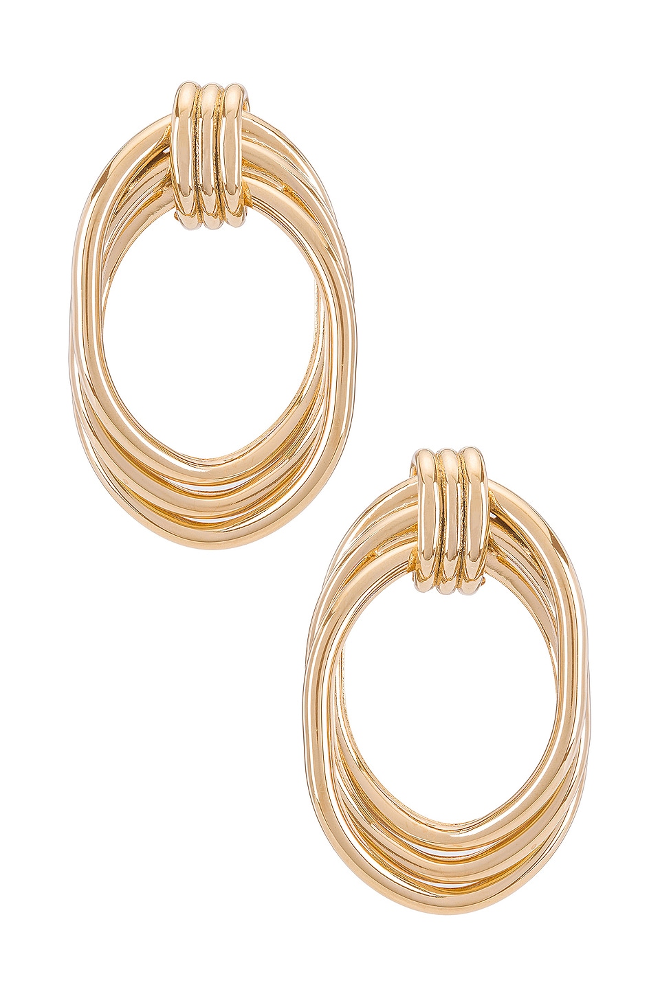 8 Other Reasons Wrapped Hoops in Gold REVOLVE