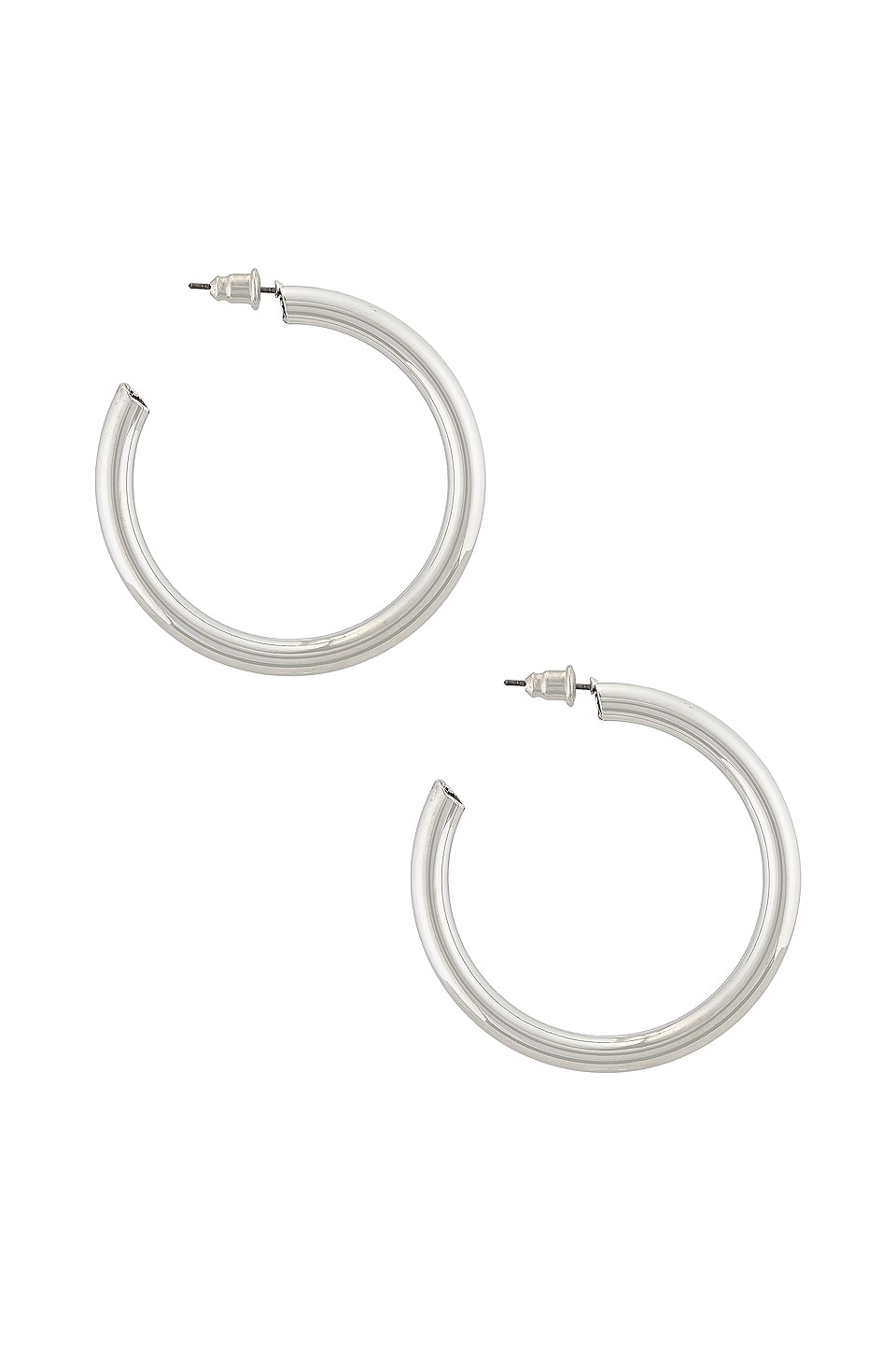 8 Other Reasons Memphis Hoops Earrings in Silver