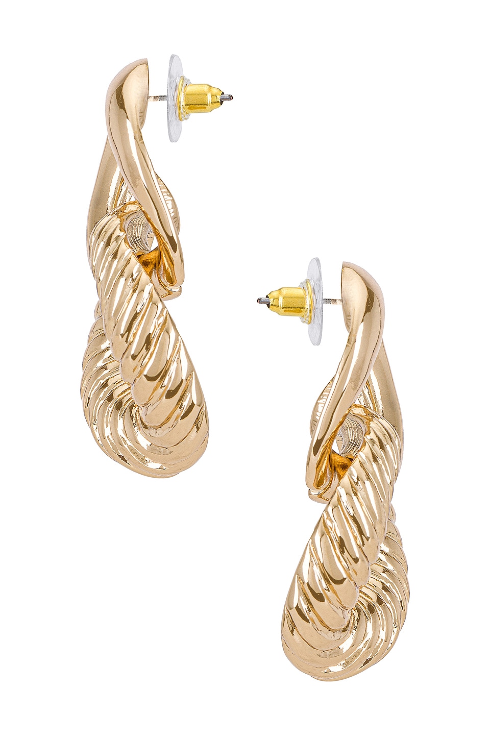 8 Other Reasons Double Deluxe Earring in Gold