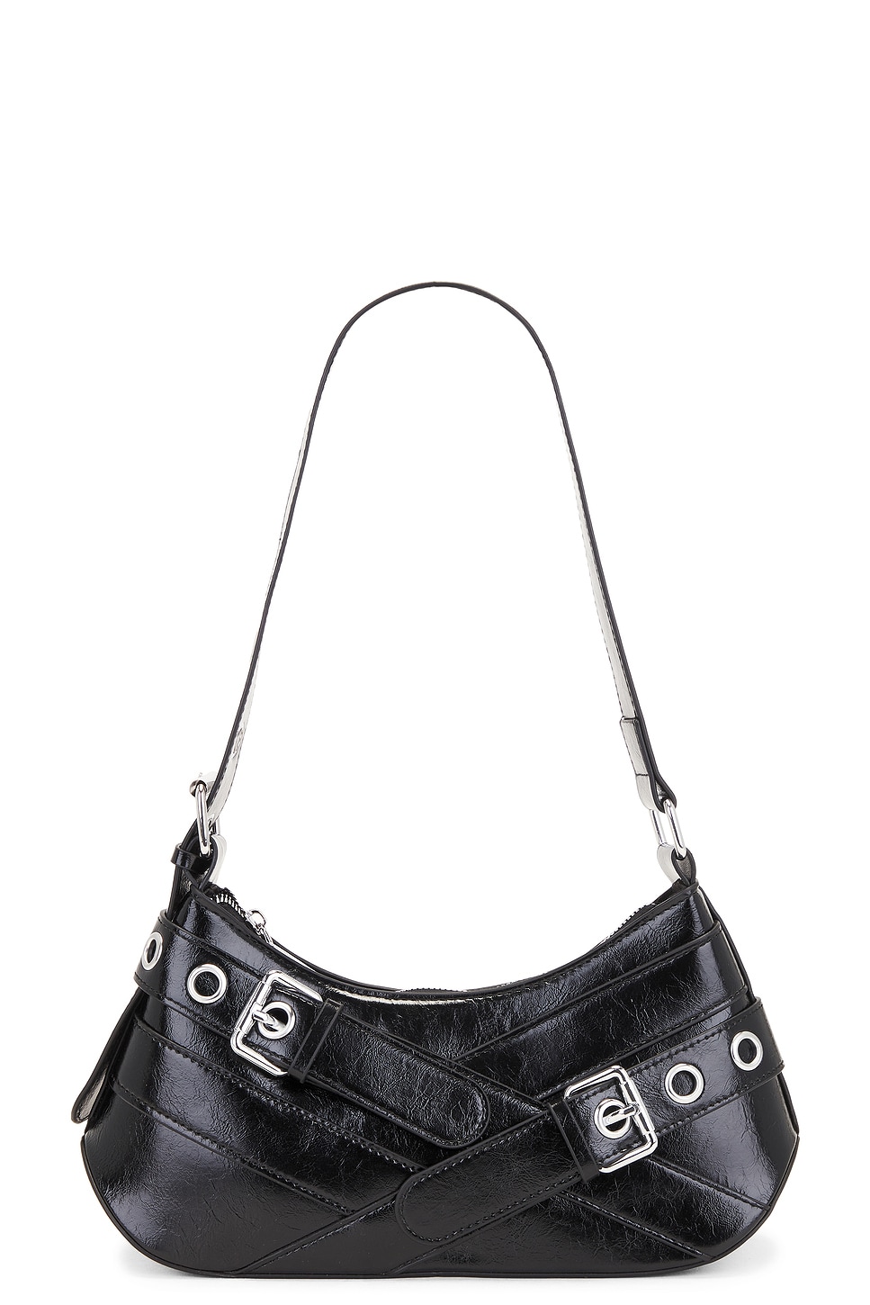 8 Other Reasons Buckle Shoulder Bag in Black | REVOLVE