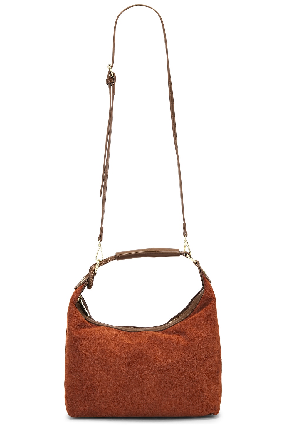 Suede Top Handle