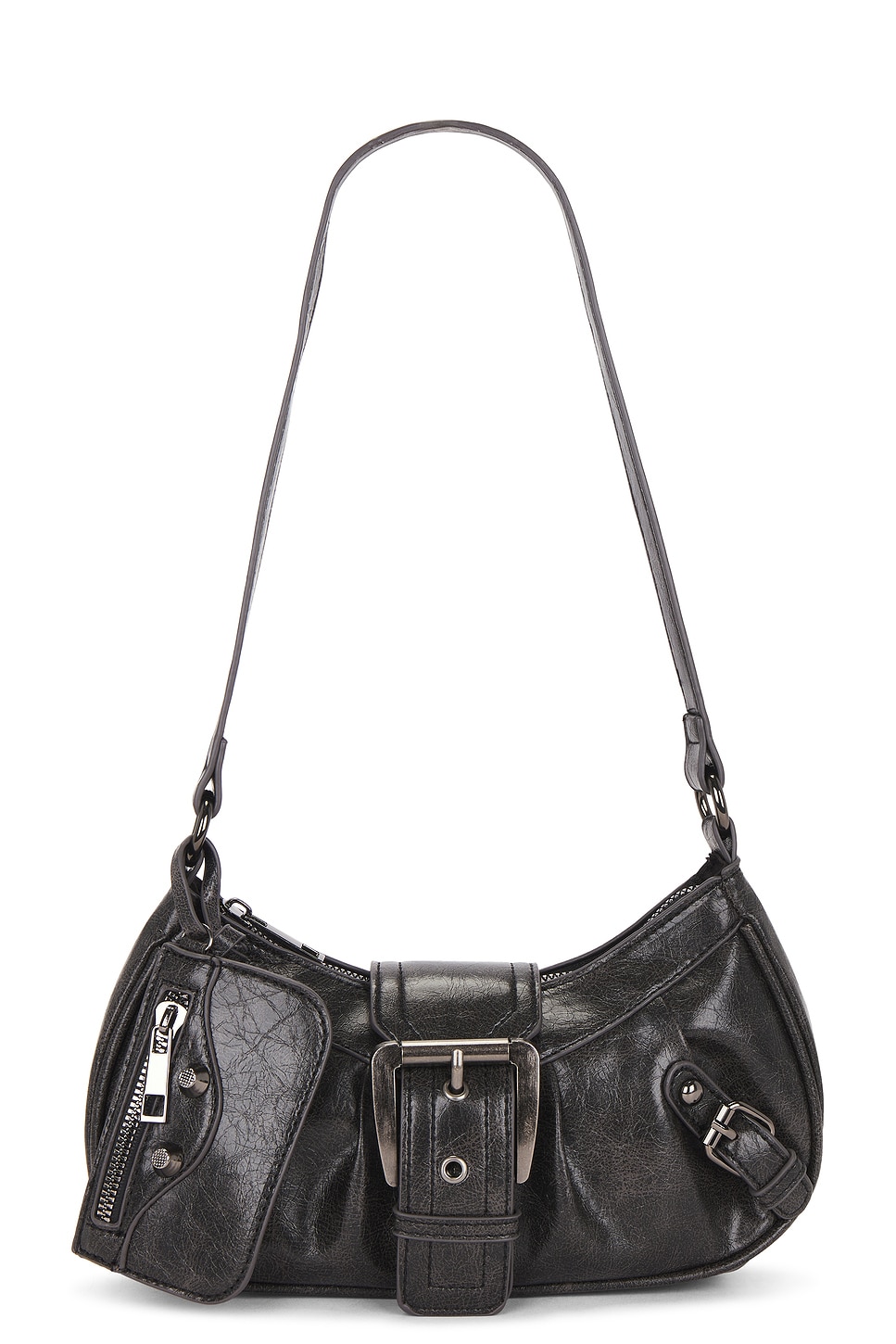 Vintage Buckle Shoulder Bag
