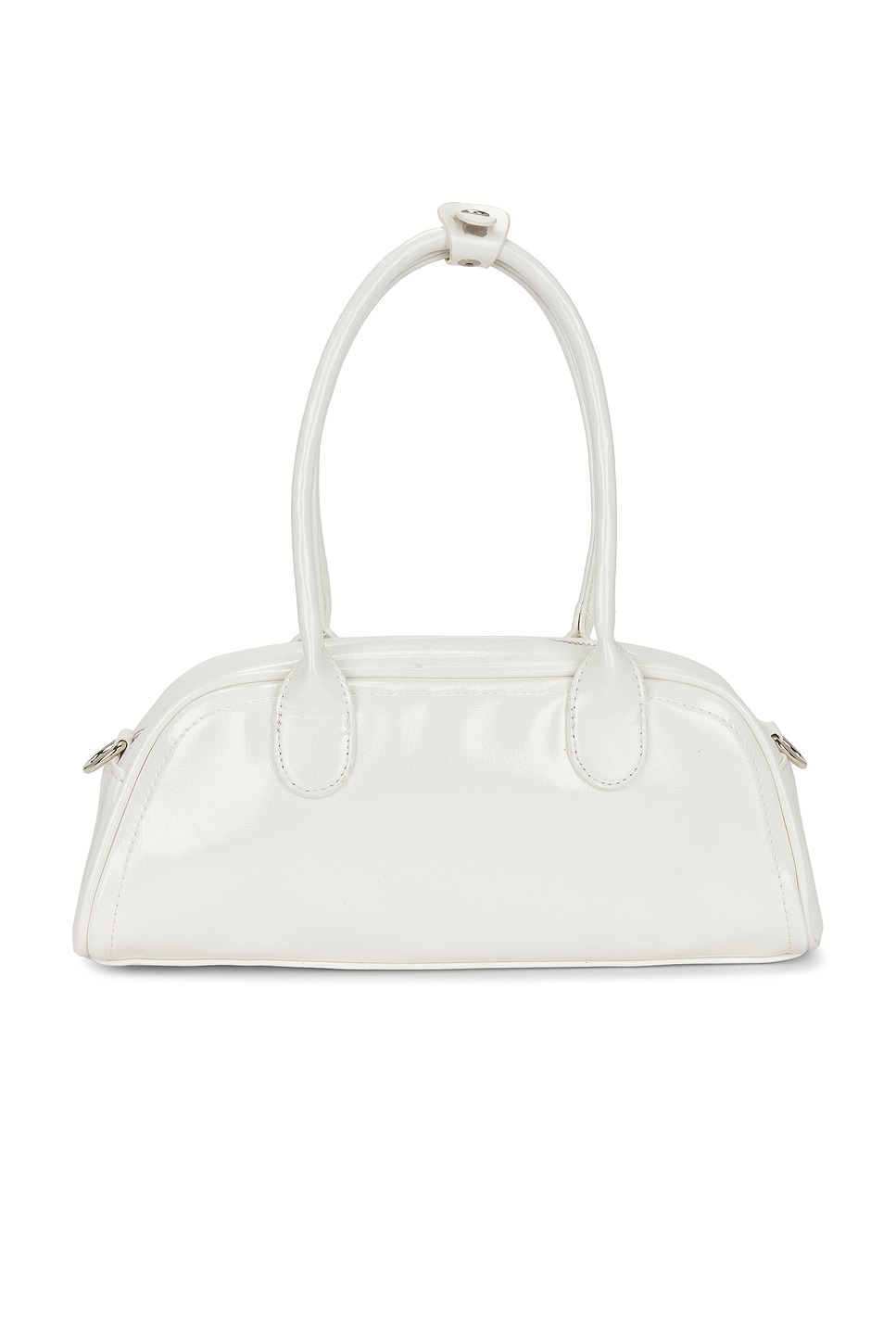 Patent Leather Bowler Bag