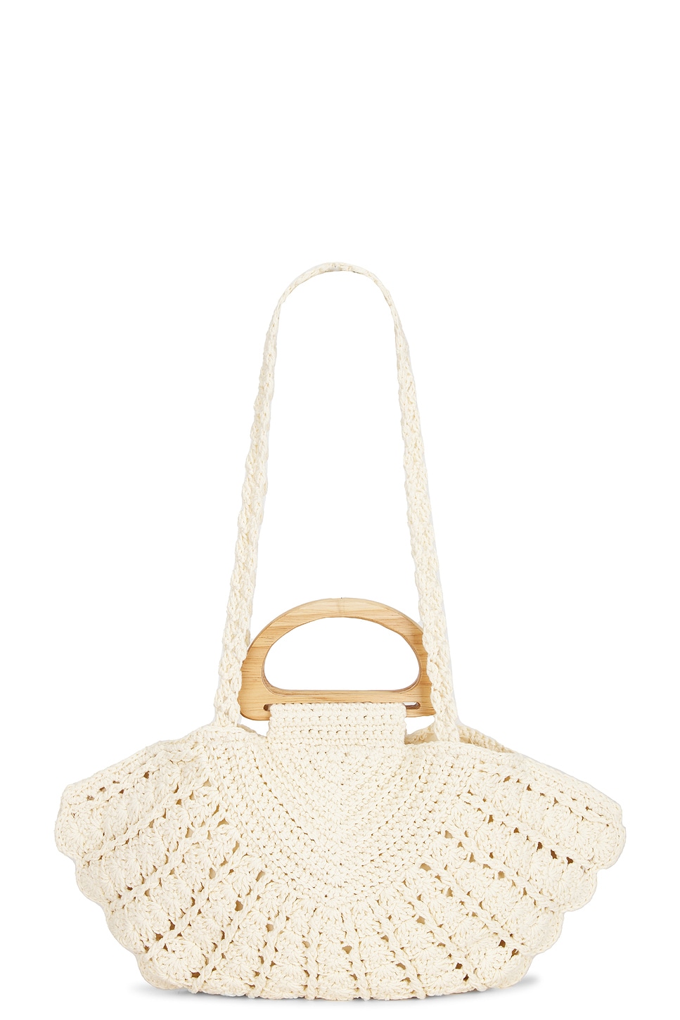 Hand Crochet Shell Clutch Bag