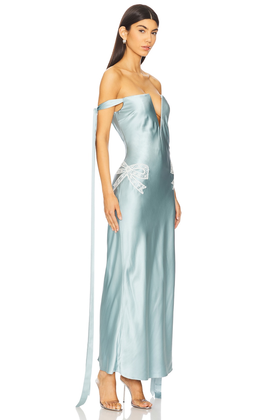 Alejandra Alonso Rojas V-neck Corest Dress