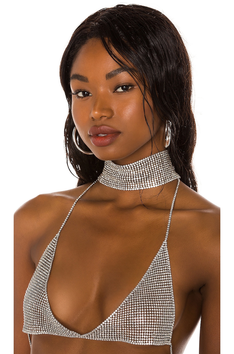 aaliyah diamond choker