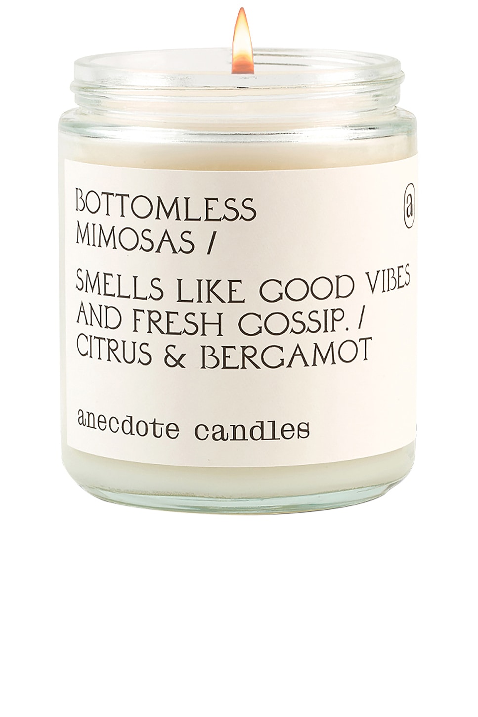 Bottomless Mimosas Glass Jar Candle - thumbnail 2