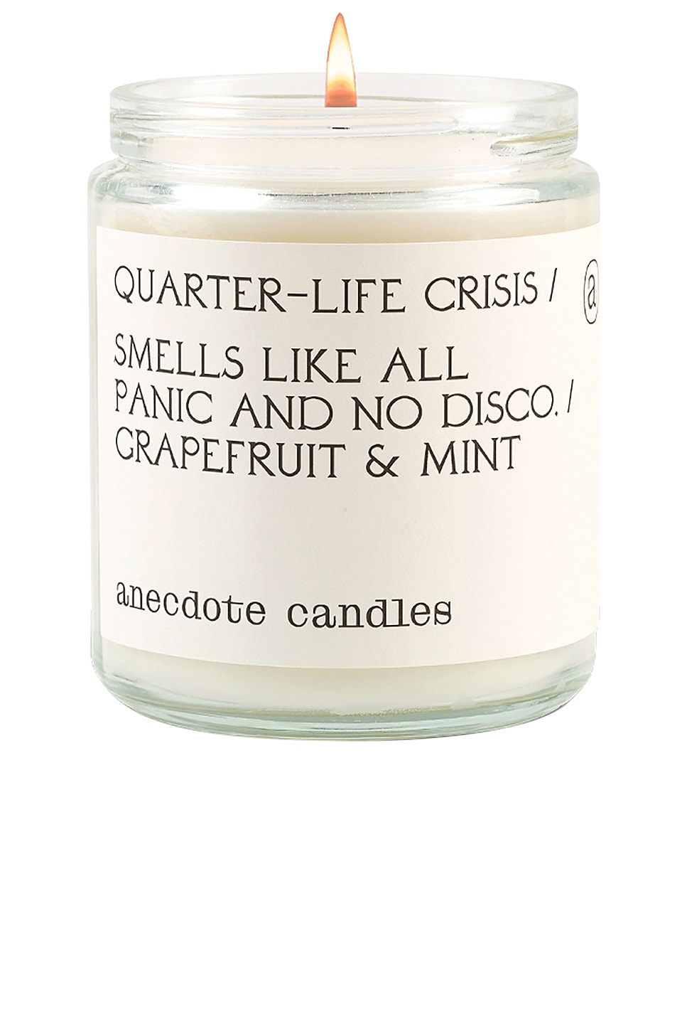 Quarter Life Crisis Glass Jar Candle - thumbnail 2