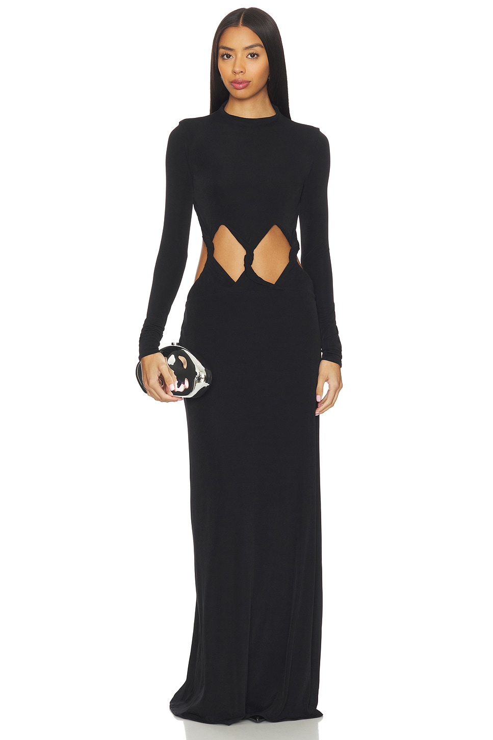 arcina ori black dress PALOMA DRESS B&W – ARCINA ORI main image 0