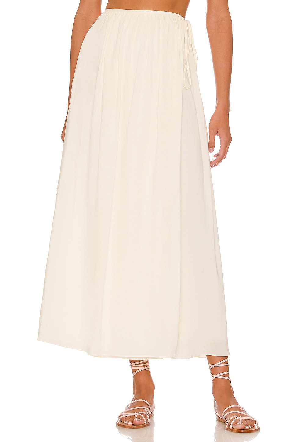 anna nata Molly Skirt in Natural White | REVOLVE