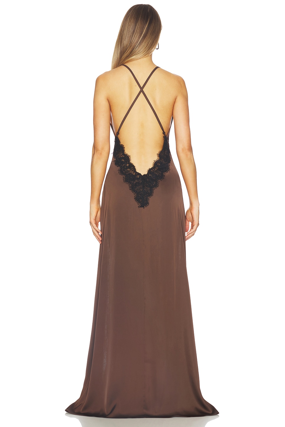 AWAVE Studio Lace Maxi Dress in Carob | REVOLVE AWAVE Studio Lace Maxi Dress in Carob | REVOLVE