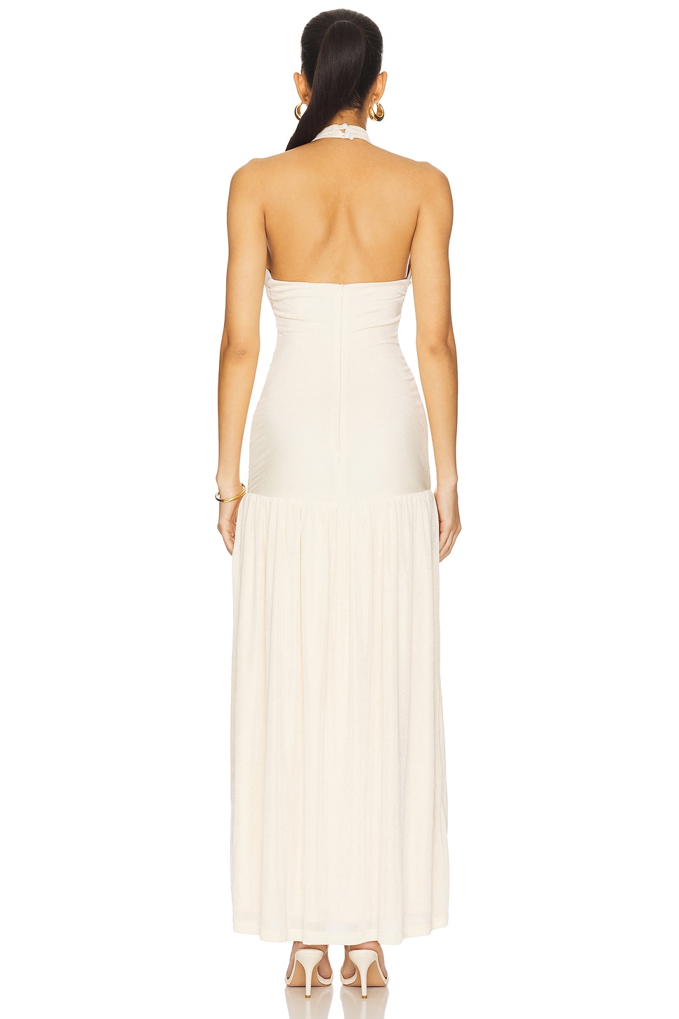 ALL THE WAYS Marisol Maxi Dress in Cream | REVOLVE