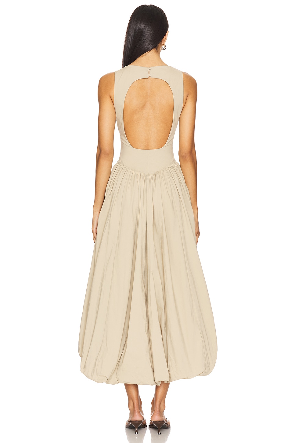 ALL THE WAYS Aria Maxi Dress in Khaki | REVOLVE