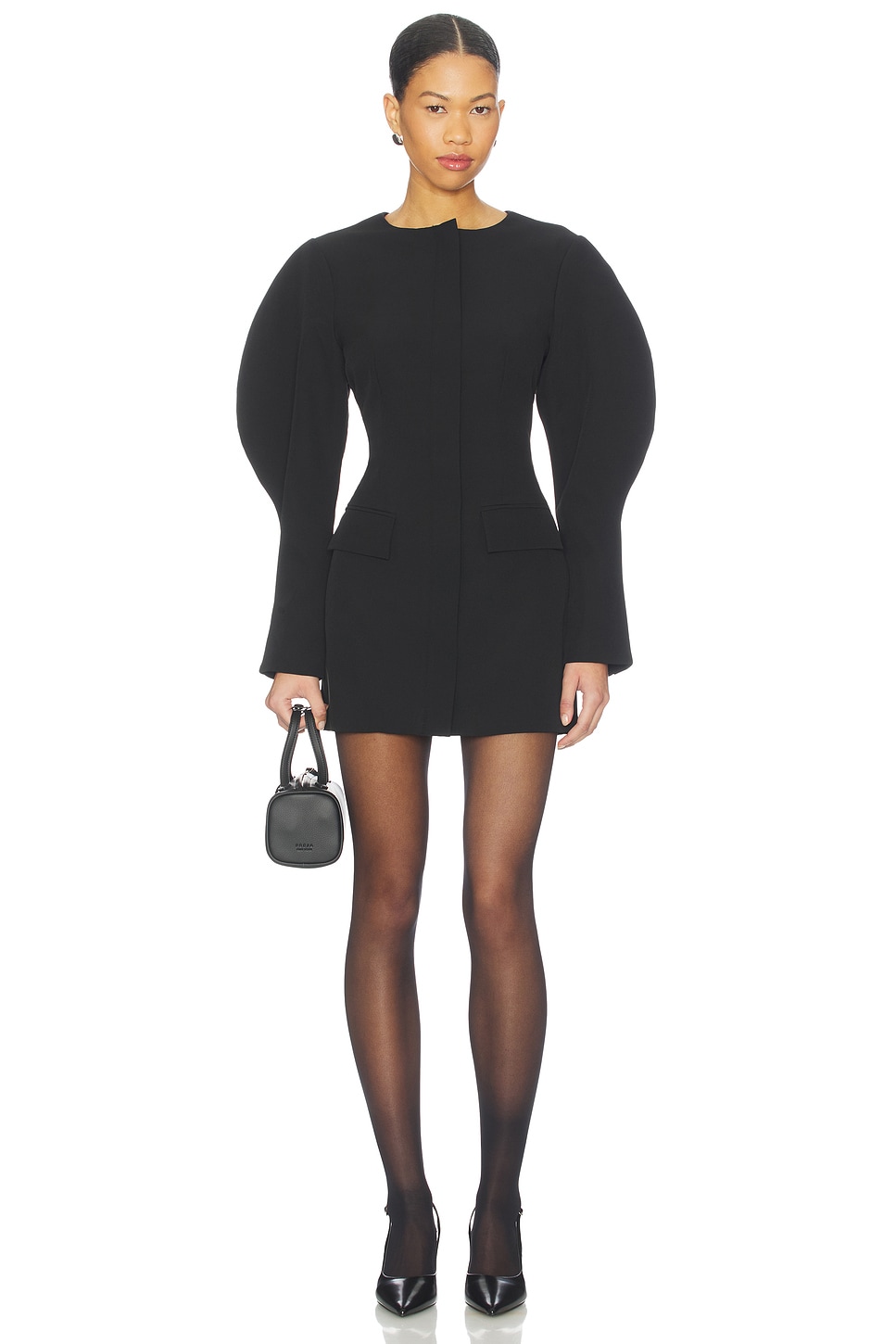 ALL THE WAYS Margot Mini Dress in Black | REVOLVE