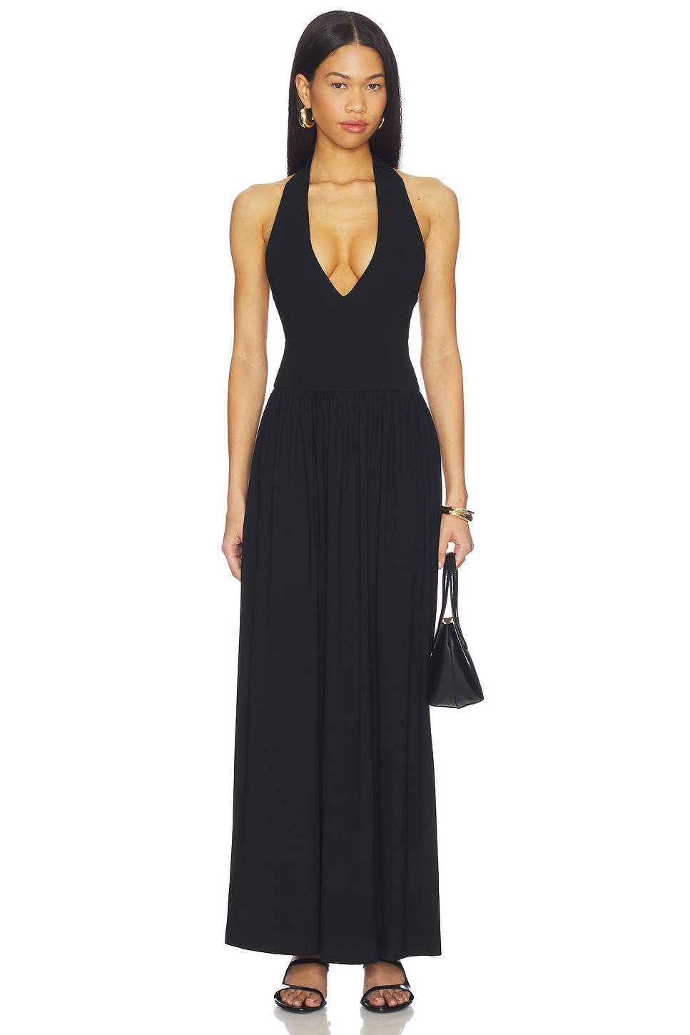 ALL THE WAYS Tenley Halter Maxi Dress