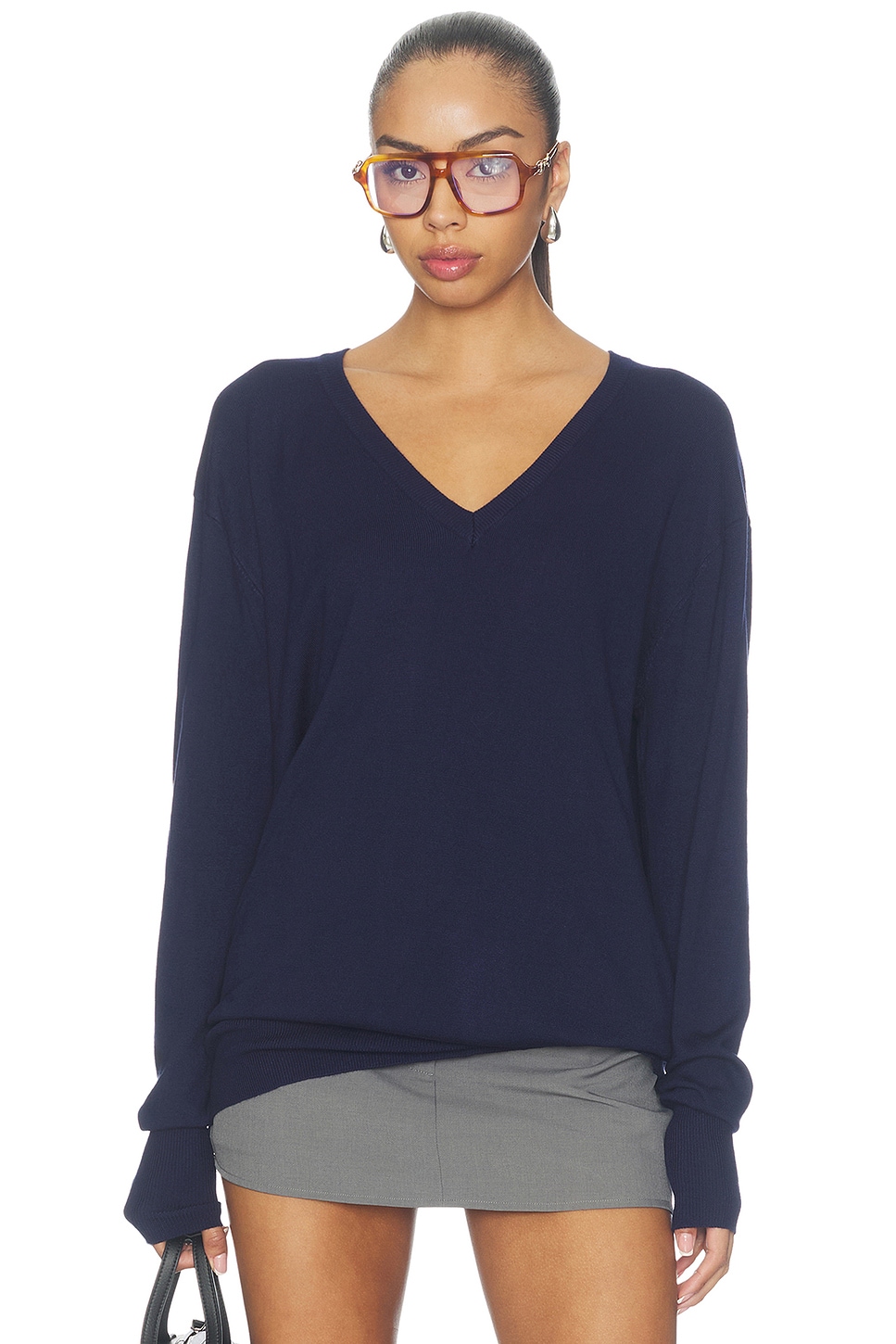 ALL THE WAYS Astoria V Neck Sweater