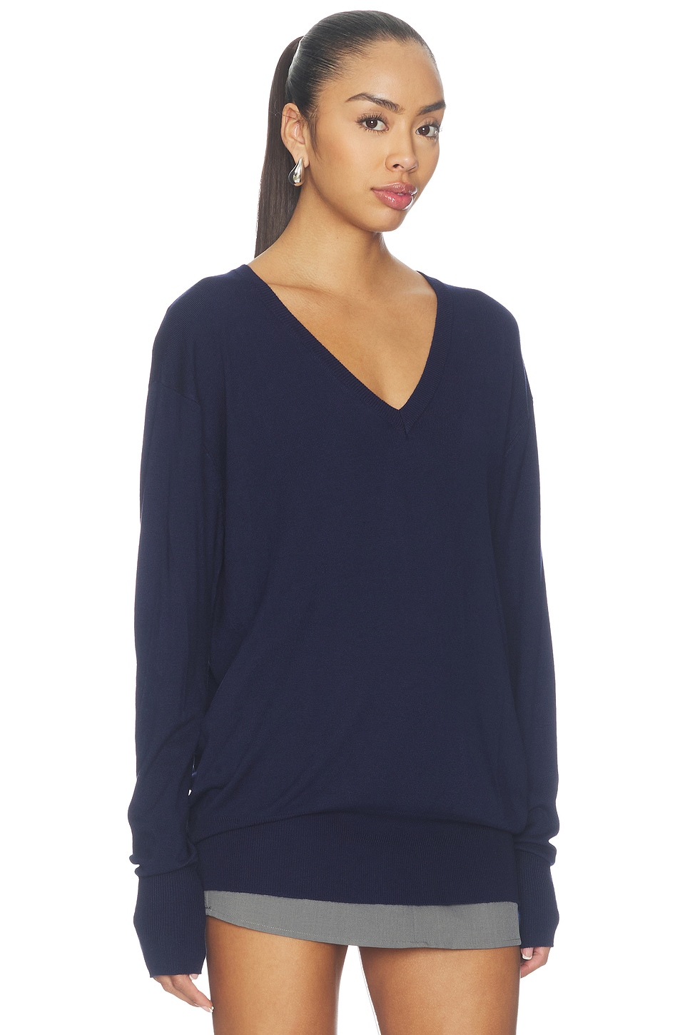 ALL THE WAYS Astoria V Neck Sweater