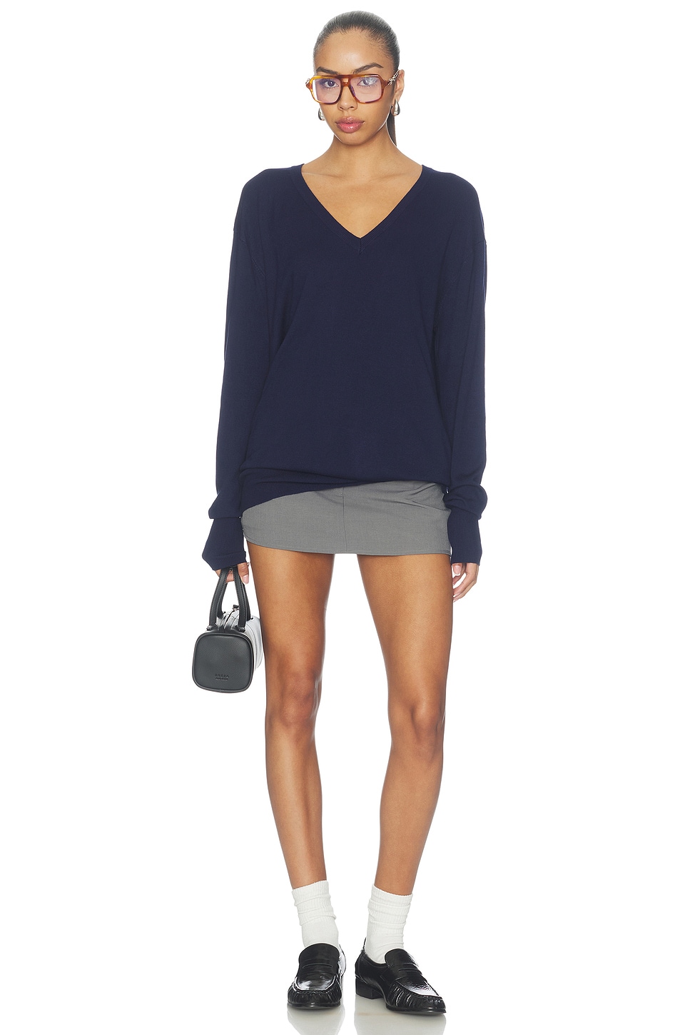 ALL THE WAYS Astoria V Neck Sweater