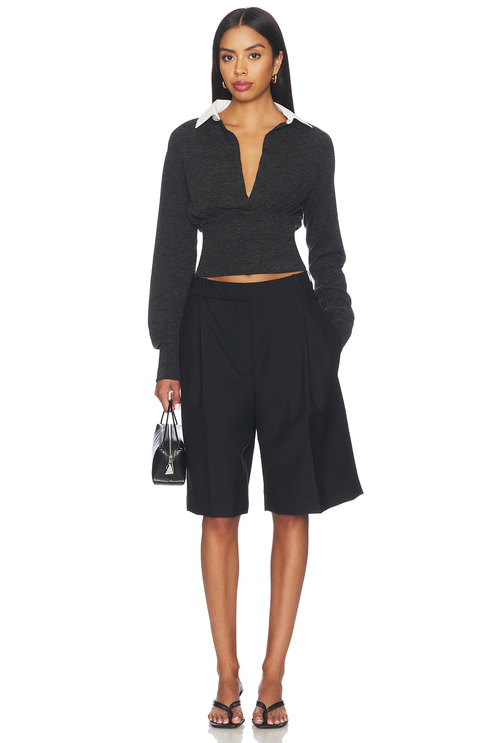 ALL THE WAYS Meghan Knit Top in Black | REVOLVE