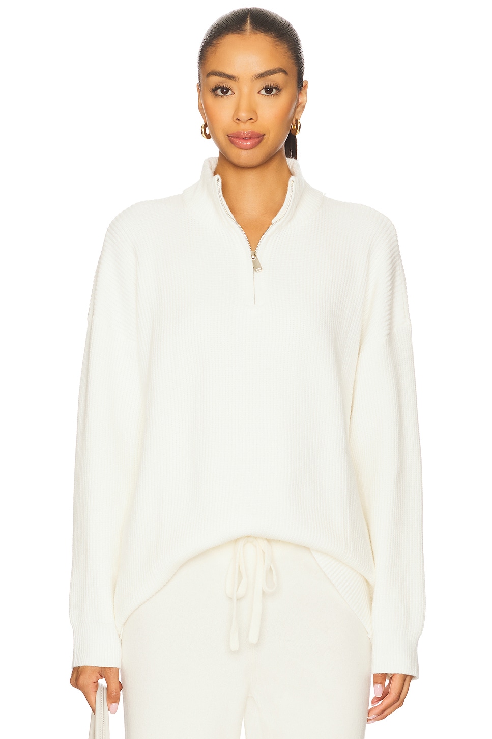 Melanie Quarter Zip Sweater