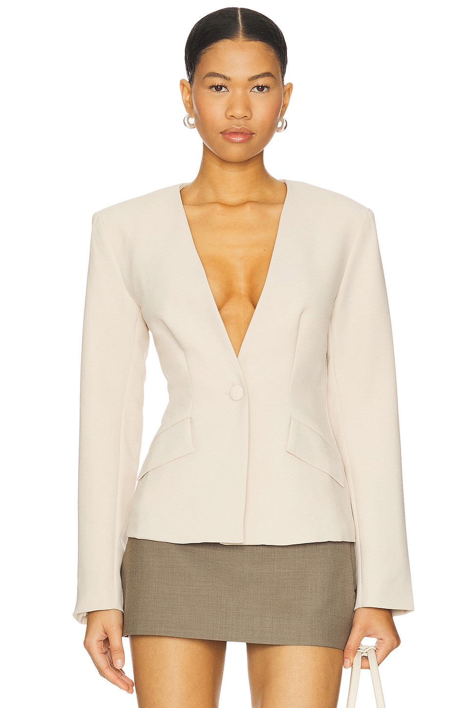 Elizabeth Deep V Blazer