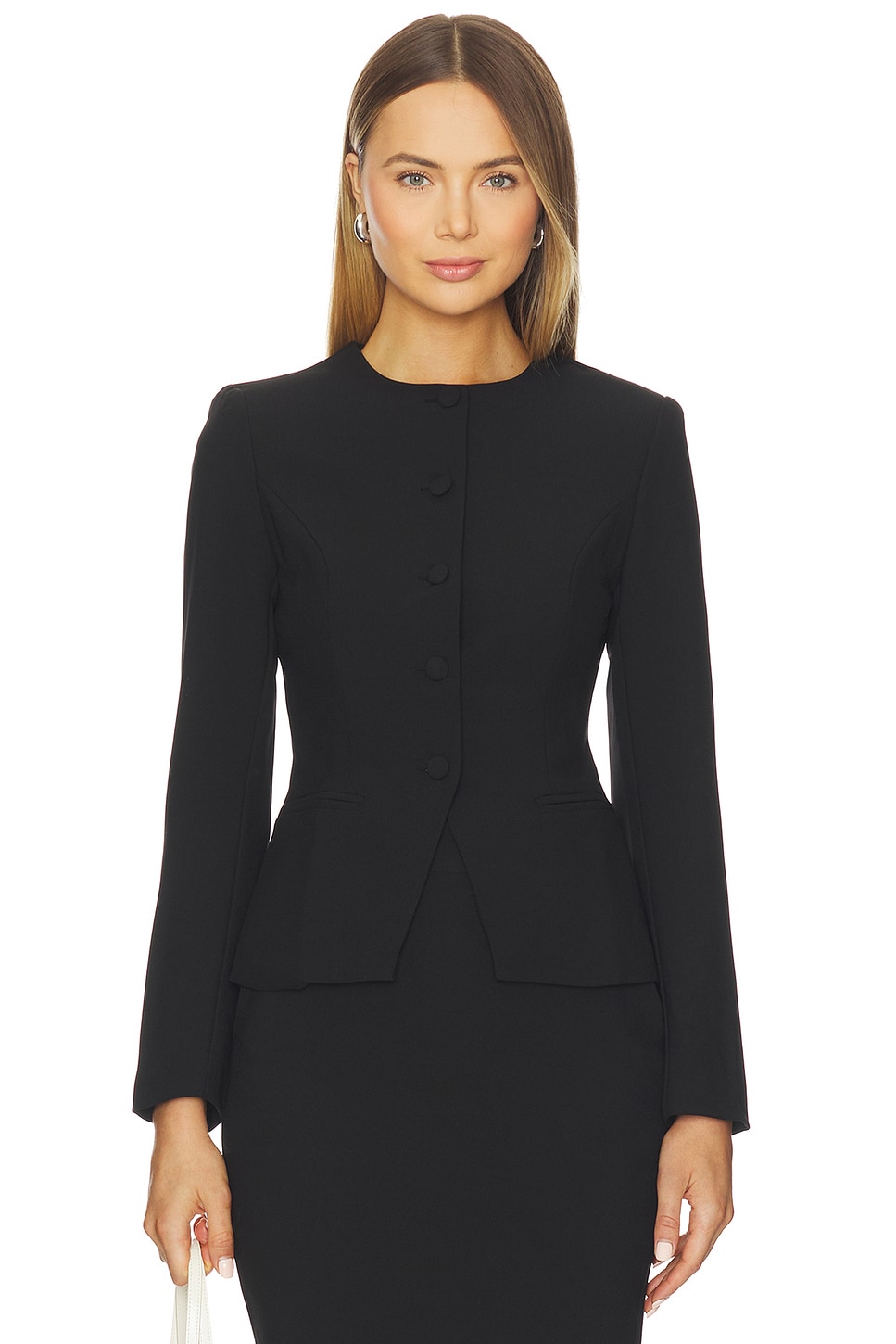 ALL THE WAYS Jane Collarless Blazer