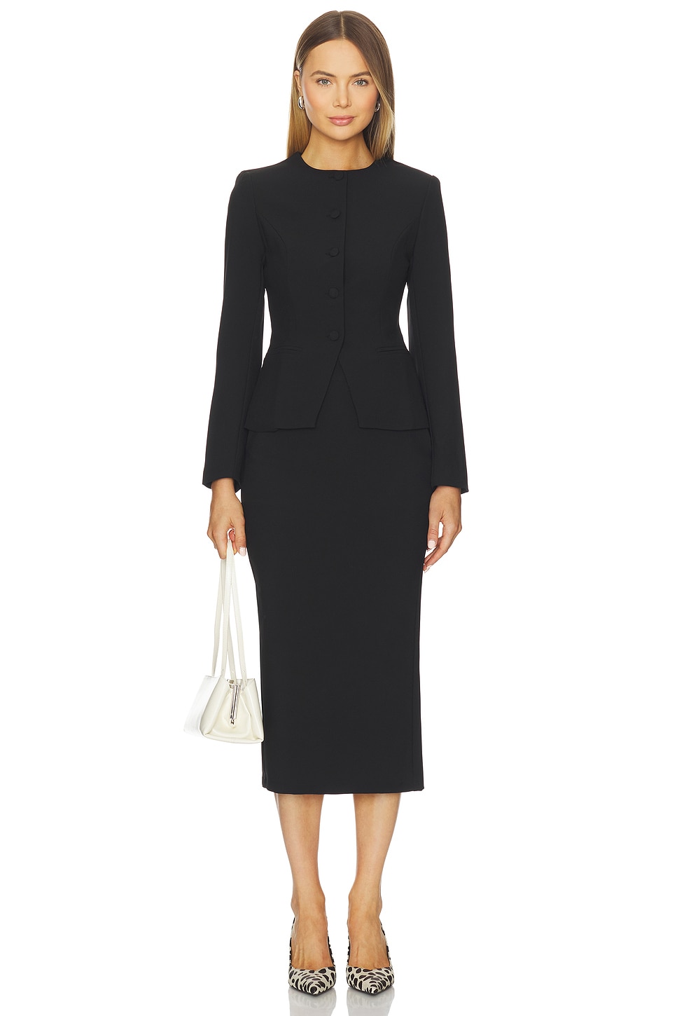 ALL THE WAYS Jane Collarless Blazer