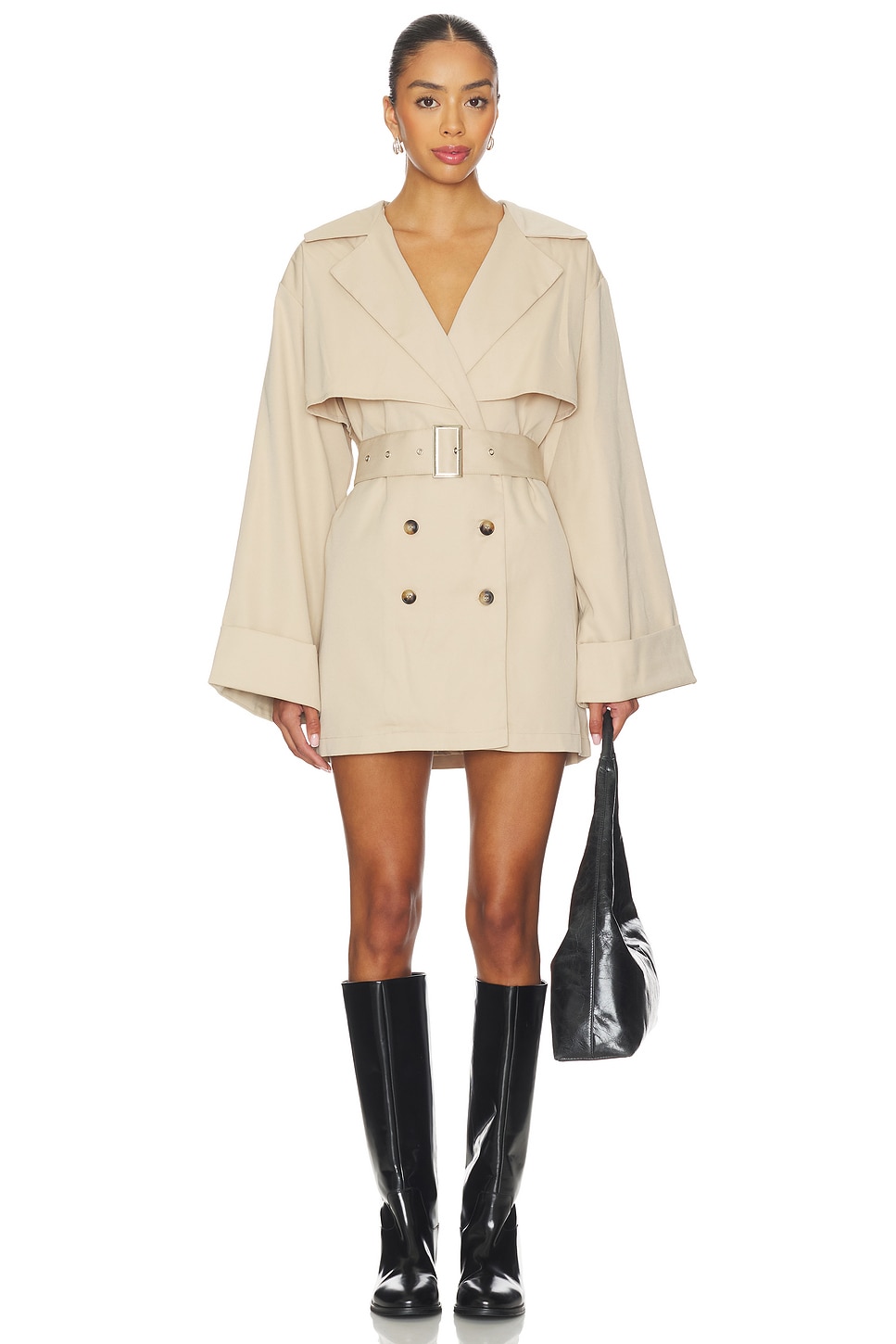 ALL THE WAYS Blaire Trench Coat in Beige | REVOLVE